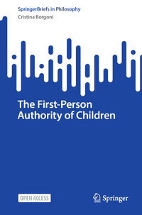 Vorderes Coverbild The First-Person Authority of Children