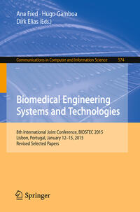 Vorderes Coverbild Biomedical Engineering Systems and Technologies