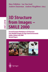 Vorderes Coverbild 3D Structure from Images - SMILE 2000