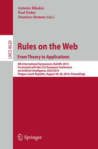 Vorderes Coverbild Rules on the Web: From Theory to Applications
