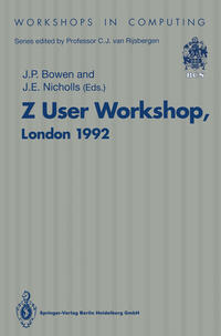 Vorderes Coverbild Z User Workshop, London 1992