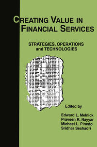 Vorderes Coverbild Creating Value in Financial Services