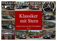 Vorderes Coverbild Klassiker mit Stern (Tischkalender 2025 DIN A5 quer), CALVENDO Monatskalender