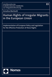 Vorderes Coverbild Human Rights of Irregular Migrants in the European Union