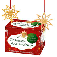 Vorderes Coverbild Der Strohsterne-Adventskalender