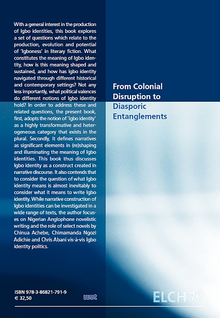 Rückseitencover From Colonial Disruption to Diasporic Entanglements