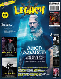 Vorderes Coverbild LEGACY MAGAZIN: THE VOICE FROM THE DARKSIDE