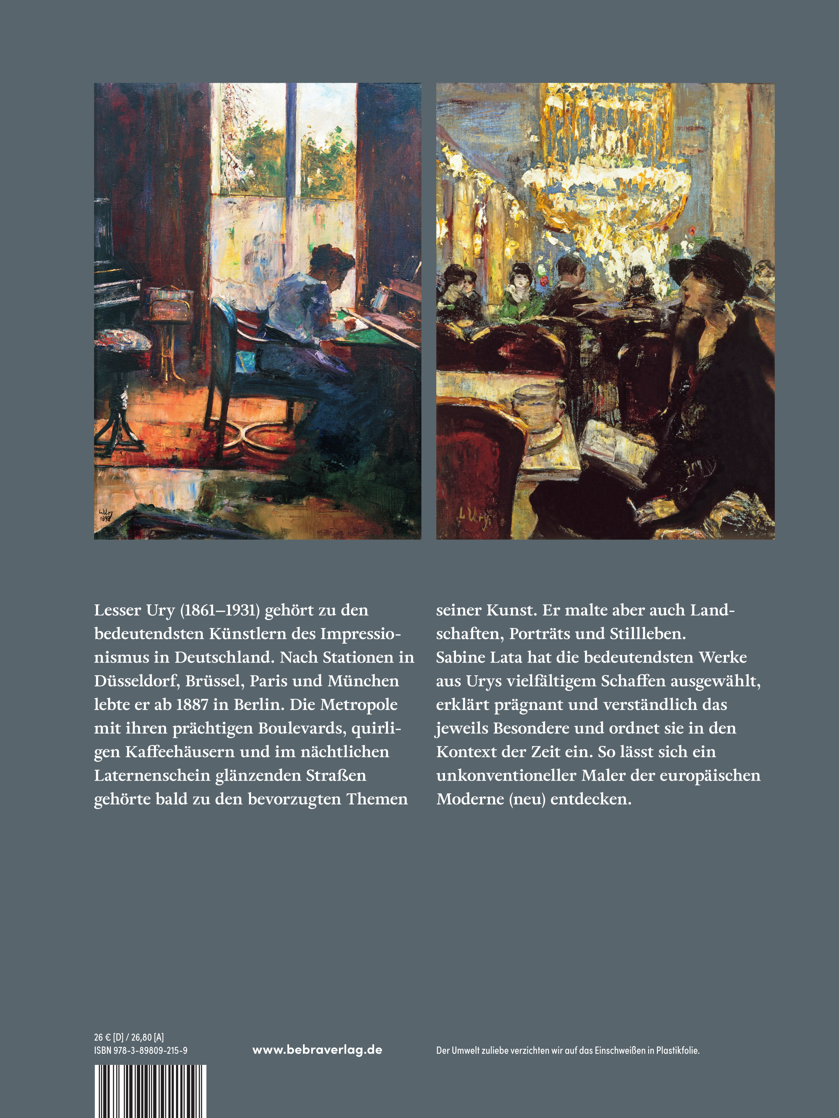 Anderes Coverbild Lesser Ury