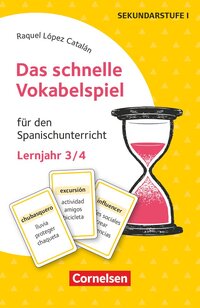 Vorderes Coverbild Das schnelle Vokabelspiel - Spanisch - Lernjahr 3/4