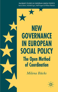 Vorderes Coverbild New Governance in European Social Policy