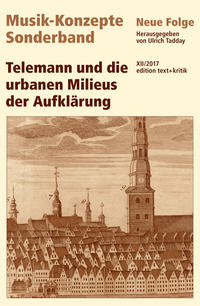 Vorderes Coverbild Telemann und die urbanen Milieus der Aufklärung