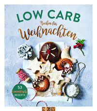 Vorderes Coverbild Low Carb Backen für Weihnachten