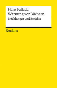 Vorderes Coverbild Warnung vor Büchern. Erzählungen und Berichte