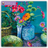 Vorderes Coverbild Blooms by Nel Whatmore – Nel Whatmores Blüten 2026 – Original Flame Tree Publishing-Kalender [Kalender]