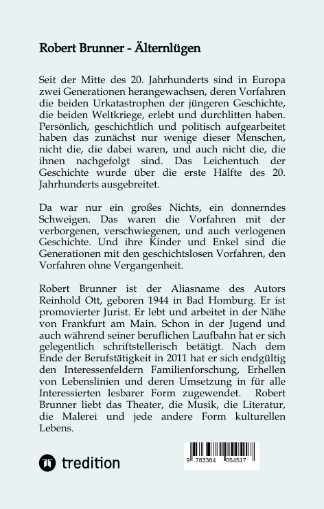 Rückseitencover Älternlügen
