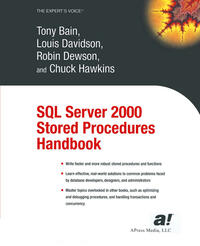 Vorderes Coverbild SQL Server 2000 Stored Procedures Handbook