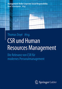 Vorderes Coverbild CSR und Human Resource Management