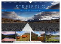 Vorderes Coverbild Streifzug durch Schottland (Wandkalender 2025 DIN A3 quer), CALVENDO Monatskalender