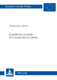 Vorderes Coverbild Contribución al estudio de la interjección en español