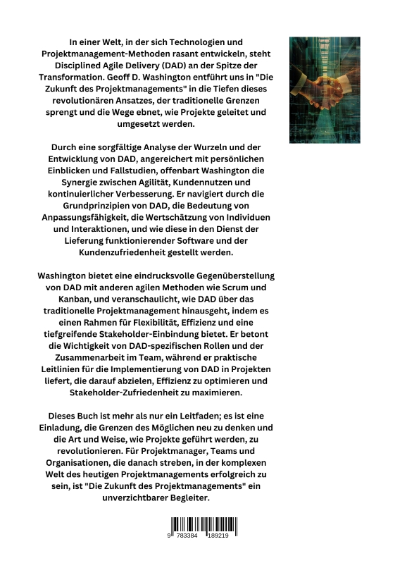 Rückseitencover Disciplined Agile Delivery (DAD)