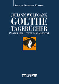 Vorderes Coverbild Johann Wolfgang Goethe: Tagebücher