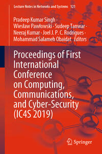 Vorderes Coverbild Proceedings of First International Conference on Computing, Communications, and Cyber-Security (IC4S 2019)