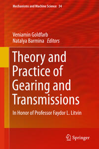 Vorderes Coverbild Theory and Practice of Gearing and Transmissions