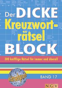Vorderes Coverbild Der dicke Kreuzworträtsel-Block Band 17