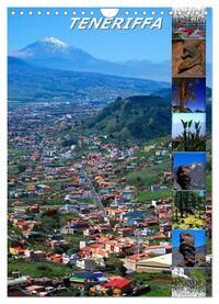Vorderes Coverbild TENERIFFA (Wandkalender 2025 DIN A4 hoch), CALVENDO Monatskalender