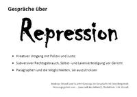 Vorderes Coverbild Gespräche über Repression
