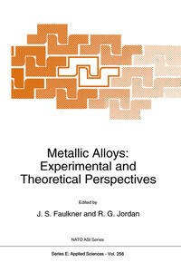 Vorderes Coverbild Metallic Alloys: Experimental and Theoretical Perspectives