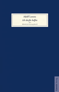 Vorderes Coverbild Ich durfte helfen