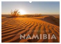 Vorderes Coverbild Lichterfülltes Namibia (Wandkalender 2025 DIN A3 quer), CALVENDO Monatskalender