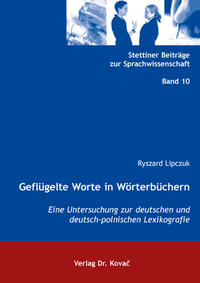 Vorderes Coverbild Geflügelte Worte in Wörterbüchern