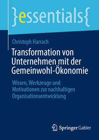 Vorderes Coverbild Transformation von Unternehmen mit der Gemeinwohl-Ökonomie