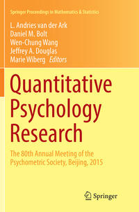 Vorderes Coverbild Quantitative Psychology Research
