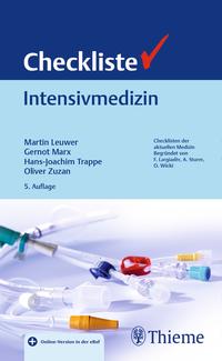 Vorderes Coverbild Checkliste Intensivmedizin