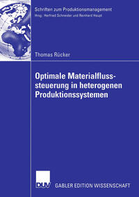 Vorderes Coverbild Optimale Materialflusssteuerung in heterogenen Produktionssystemen