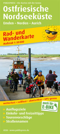 Vorderes Coverbild Ostfriesische Nordseeküste, Westlicher Teil