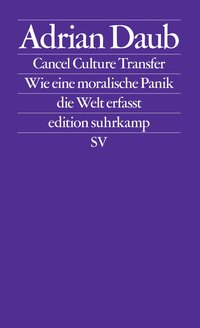Vorderes Coverbild Cancel Culture Transfer
