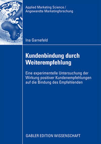 Vorderes Coverbild Kundenbindung durch Weiterempfehlung