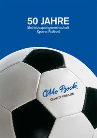 Vorderes Coverbild 50 Jahre Otto Bock Betriebssportgemeinschaft