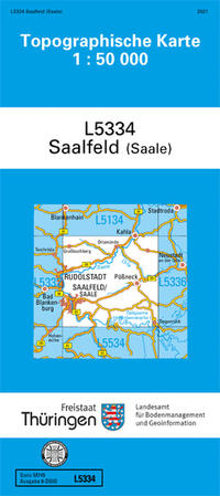 Vorderes Coverbild Saalfeld (Saale)