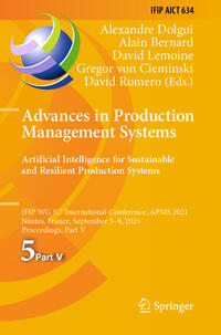 Vorderes Coverbild Advances in Production Management Systems. Artificial Intelligence for Sustainable and Resilient Production Systems