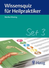 Vorderes Coverbild Wissensquiz für Heilpraktiker Set 3
