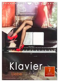 Vorderes Coverbild Klavier Liebe (Wandkalender 2025 DIN A4 hoch), CALVENDO Monatskalender