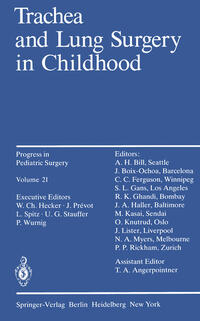 Vorderes Coverbild Trachea and Lung Surgery in Childhood