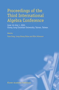 Vorderes Coverbild Proceedings of the Third International Algebra Conference