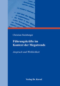 Vorderes Coverbild Führungskräfte im Kontext der Megatrends
