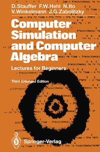 Vorderes Coverbild Computer Simulation and Computer Algebra